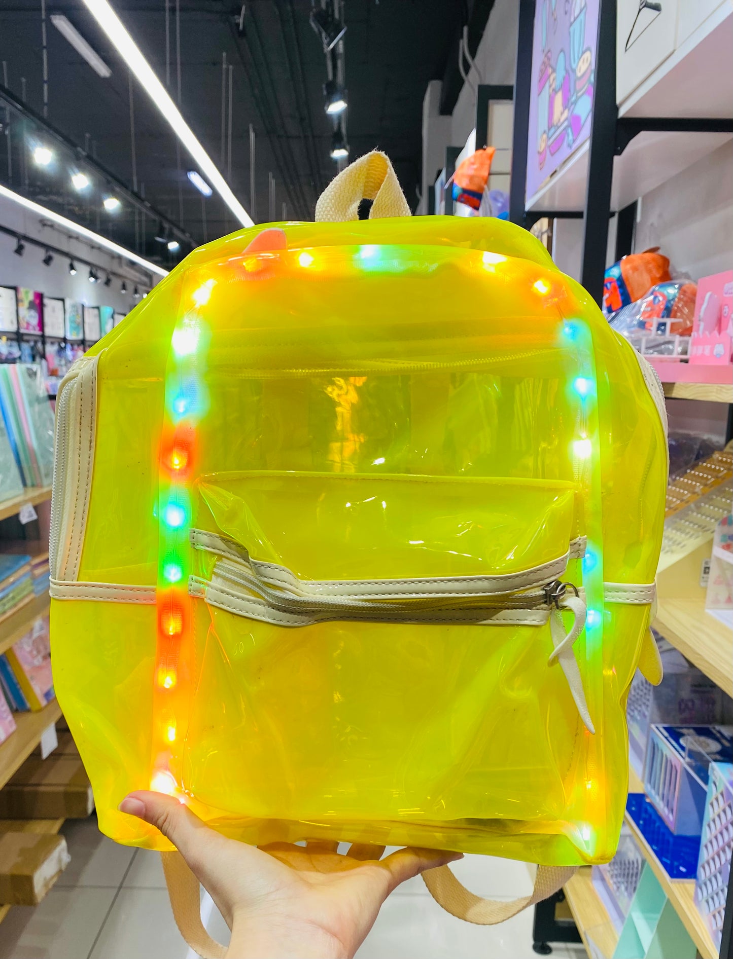 Mochila con luces