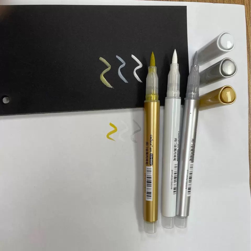 Set marcadores acrílicos X3PCS (A-12)