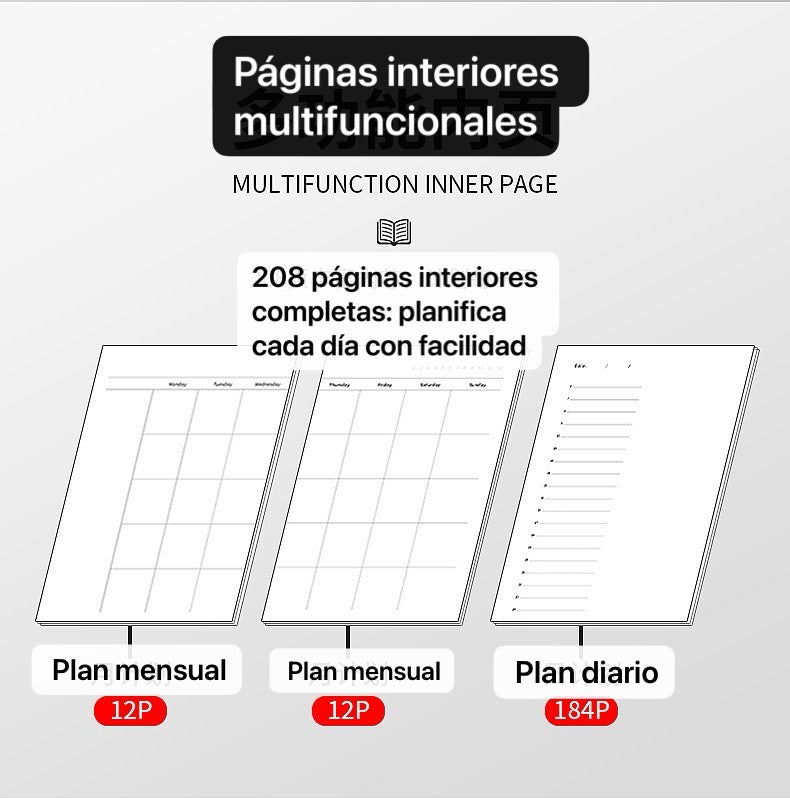 Cuaderno planificador B-7