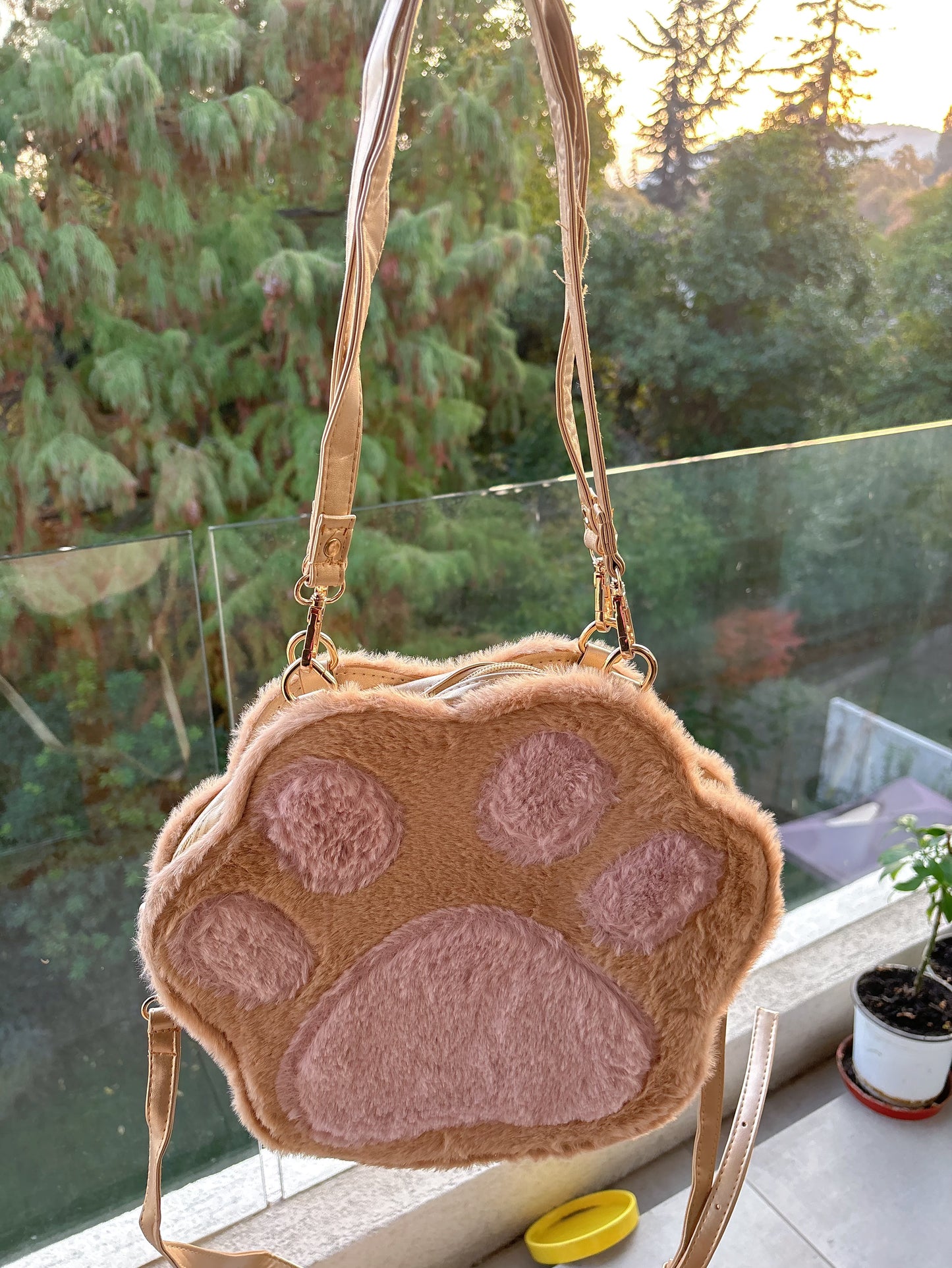 cartera pata de gato