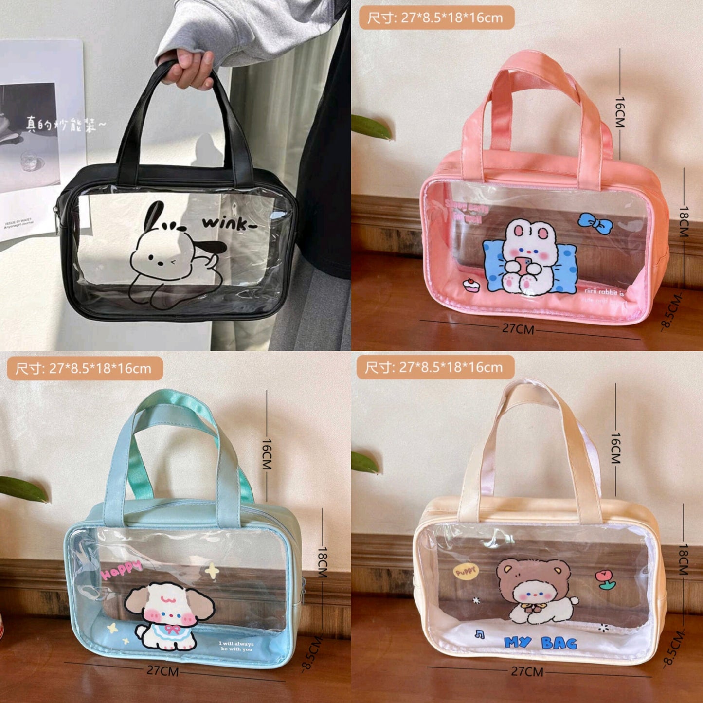 Bolso cosmétiqueros grandes