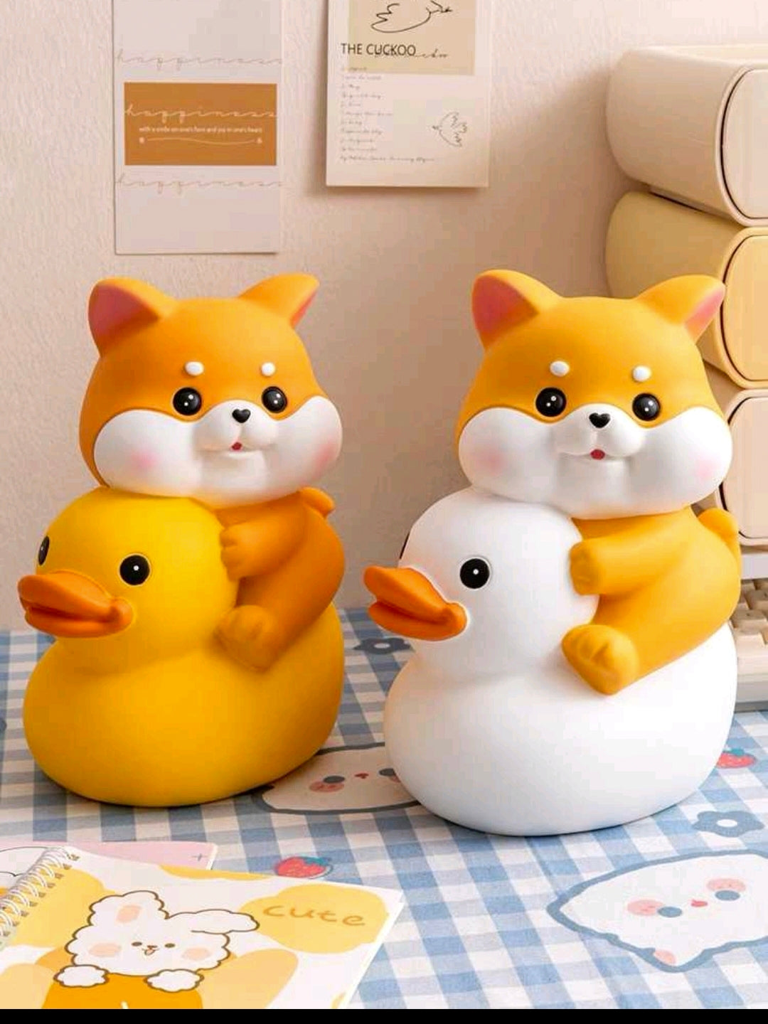 Alcancía Zorro Pato (Plástico)