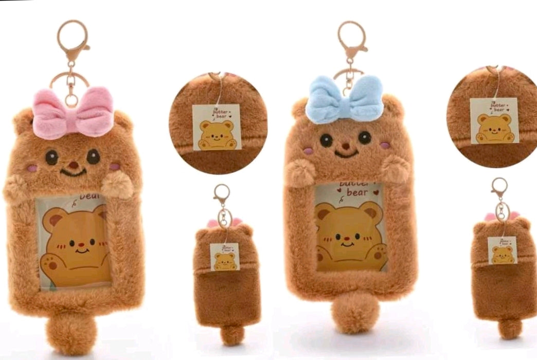 Porta tarjeta Oso Coquette