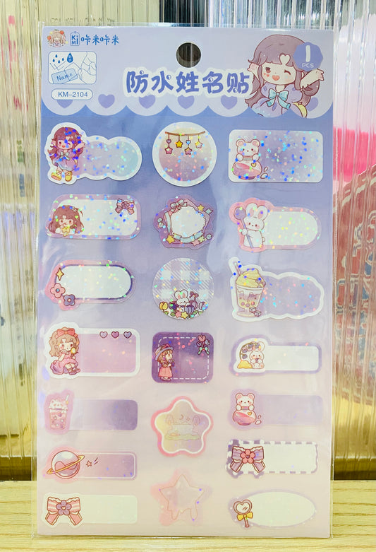 Stikers niñas (Y-1)