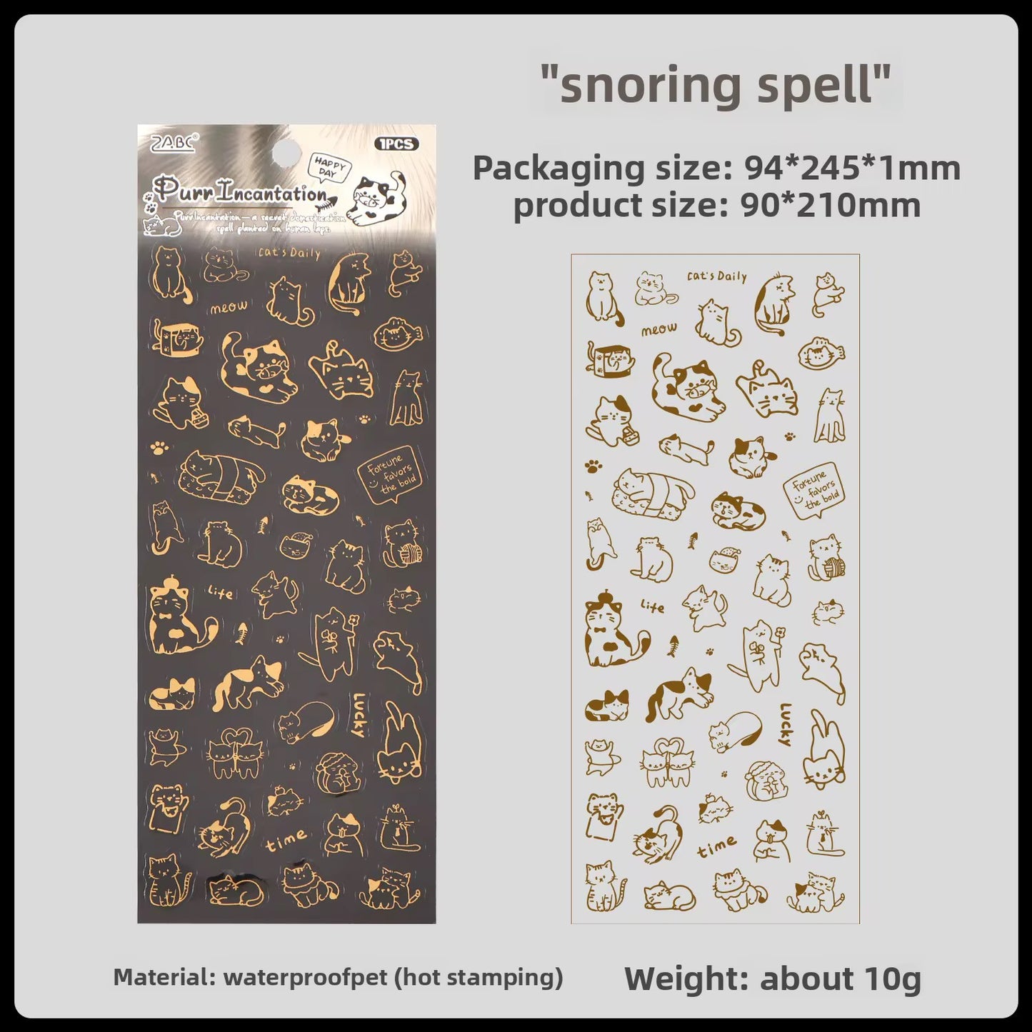 Sticker gato ( SOLO POR MAYOR) J-10