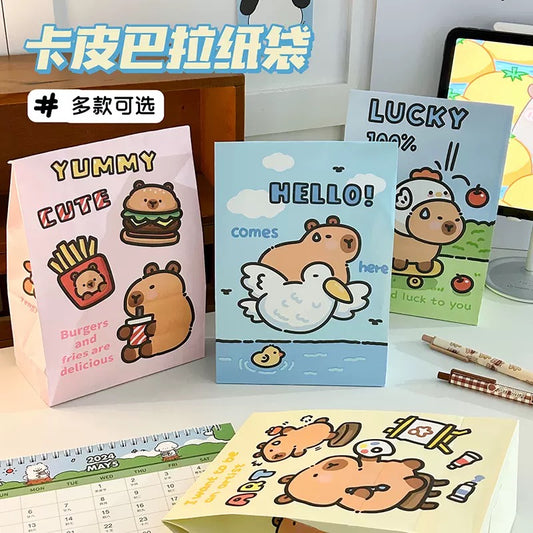 Bolsa de papel con stikers