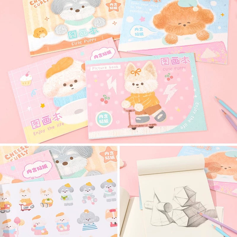 Croquera para dibujar( solo por paquete 12U)G-17