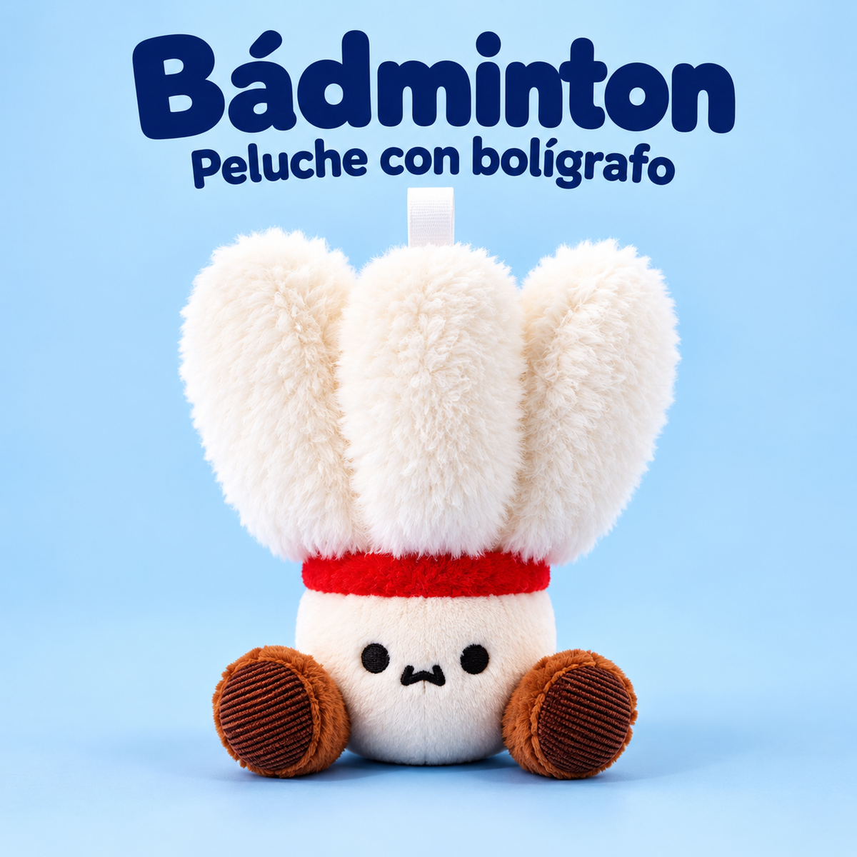 Peluche Deportivo con LÁPIZ y Aro para Colgar