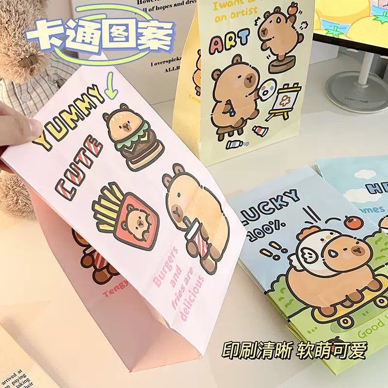 Bolsa de papel con stikers