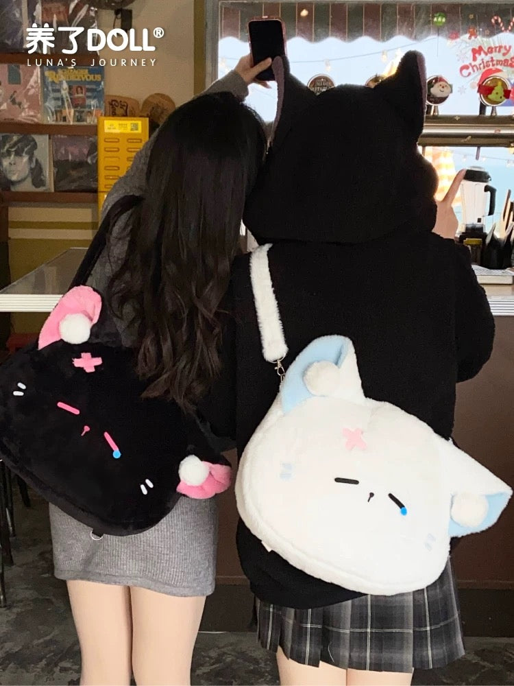 Mochila forma de gato