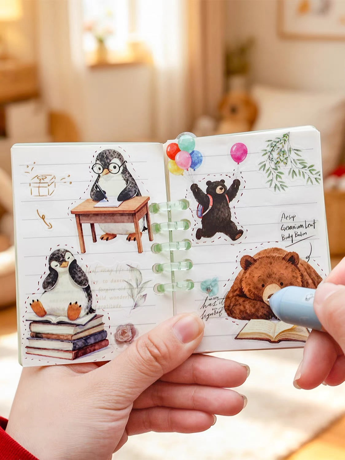 Stickers Troquelados de Animales – Pack de 30 Unidades