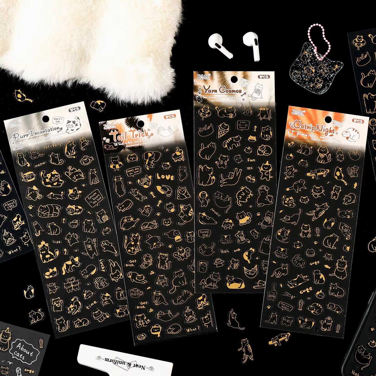 Sticker gato ( SOLO POR MAYOR) J-10