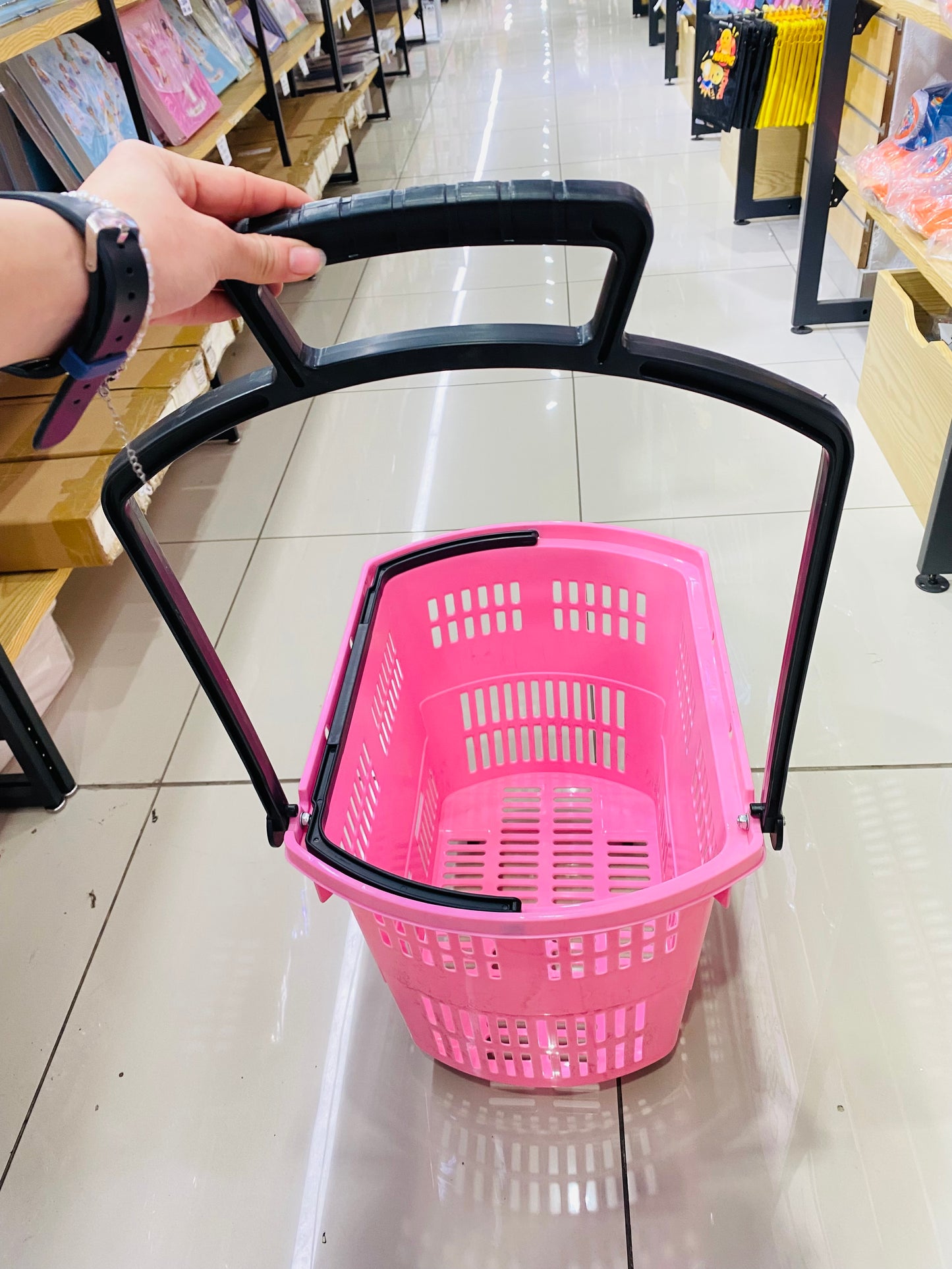Carrito rosado