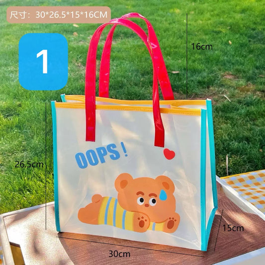 Bolsas de playa plástico transparente de PVC (ty-29-34)