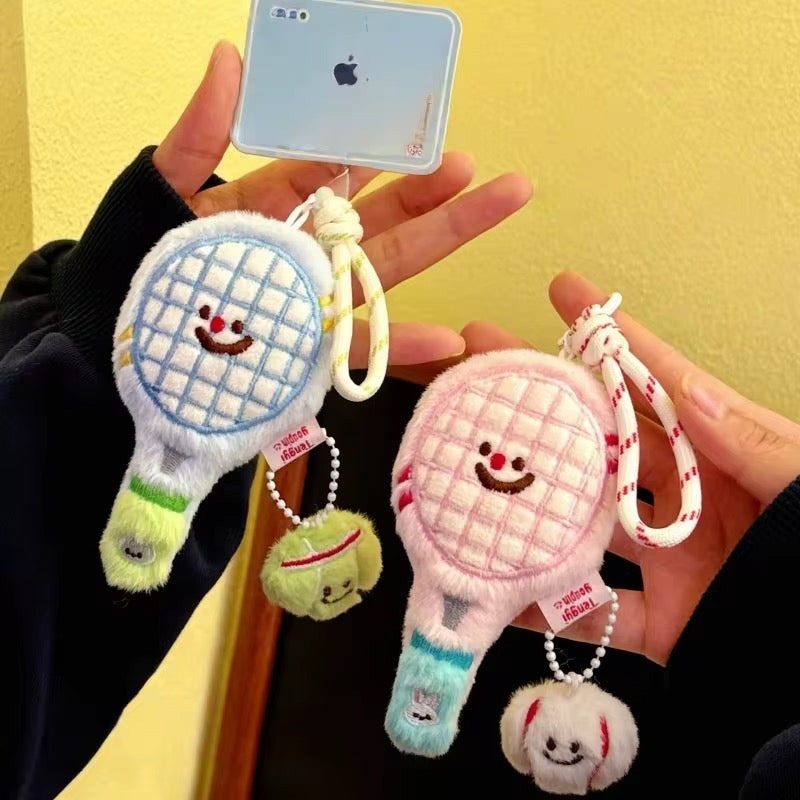 LLavero de raqueta de tenis y bádminton