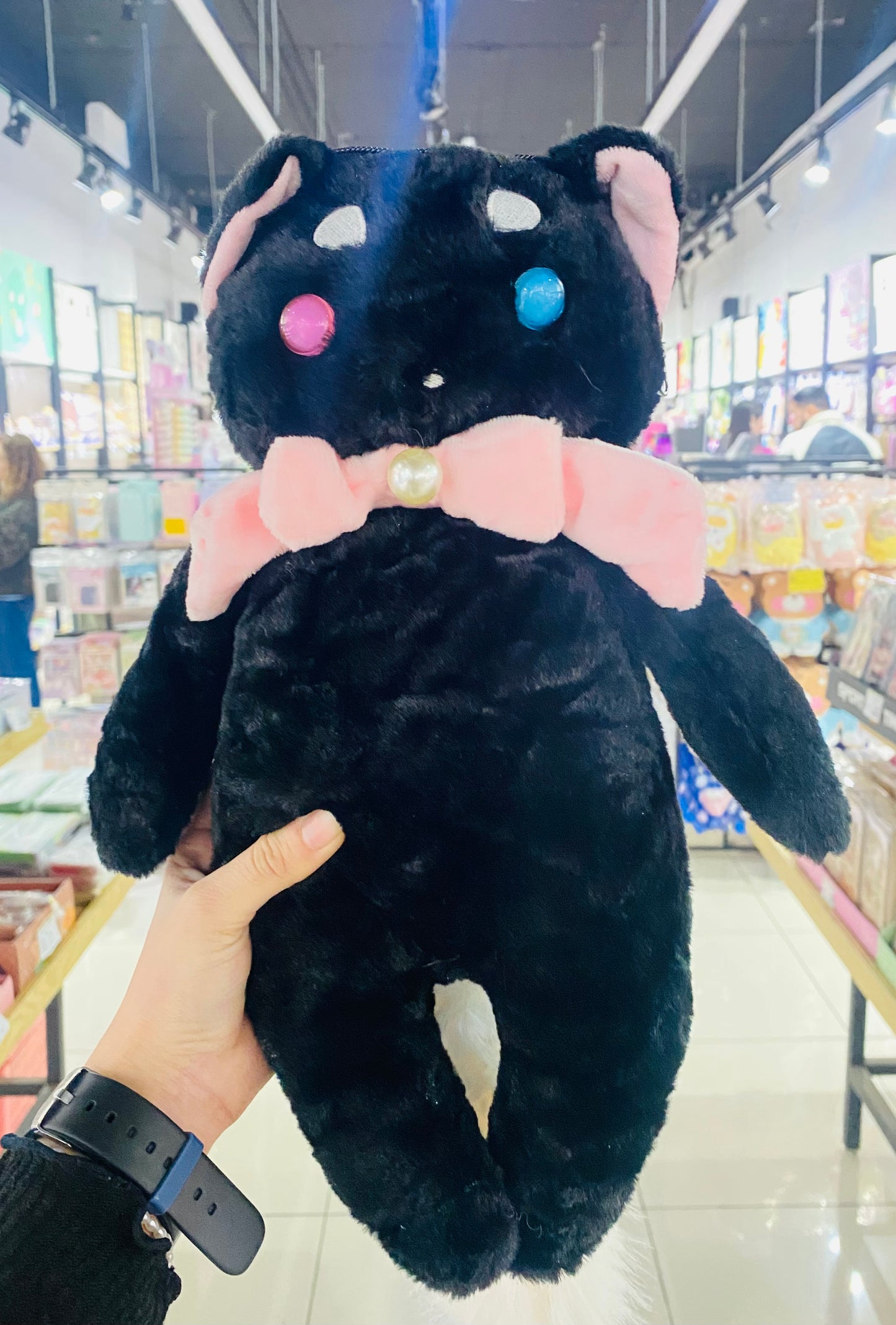 Bolso mochila  gato