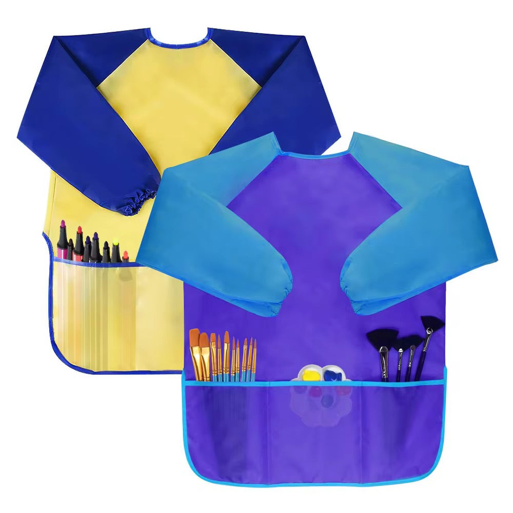 Delantal manga largo para niño L