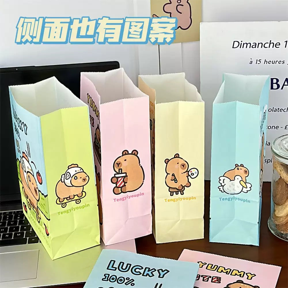 Bolsa de papel con stikers