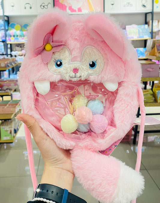 Bolso  cartera peluche