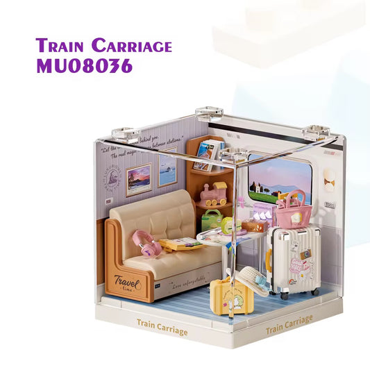 （MU08036）Rompecabezas 3D de Plástico, Casa en Miniatura DIY