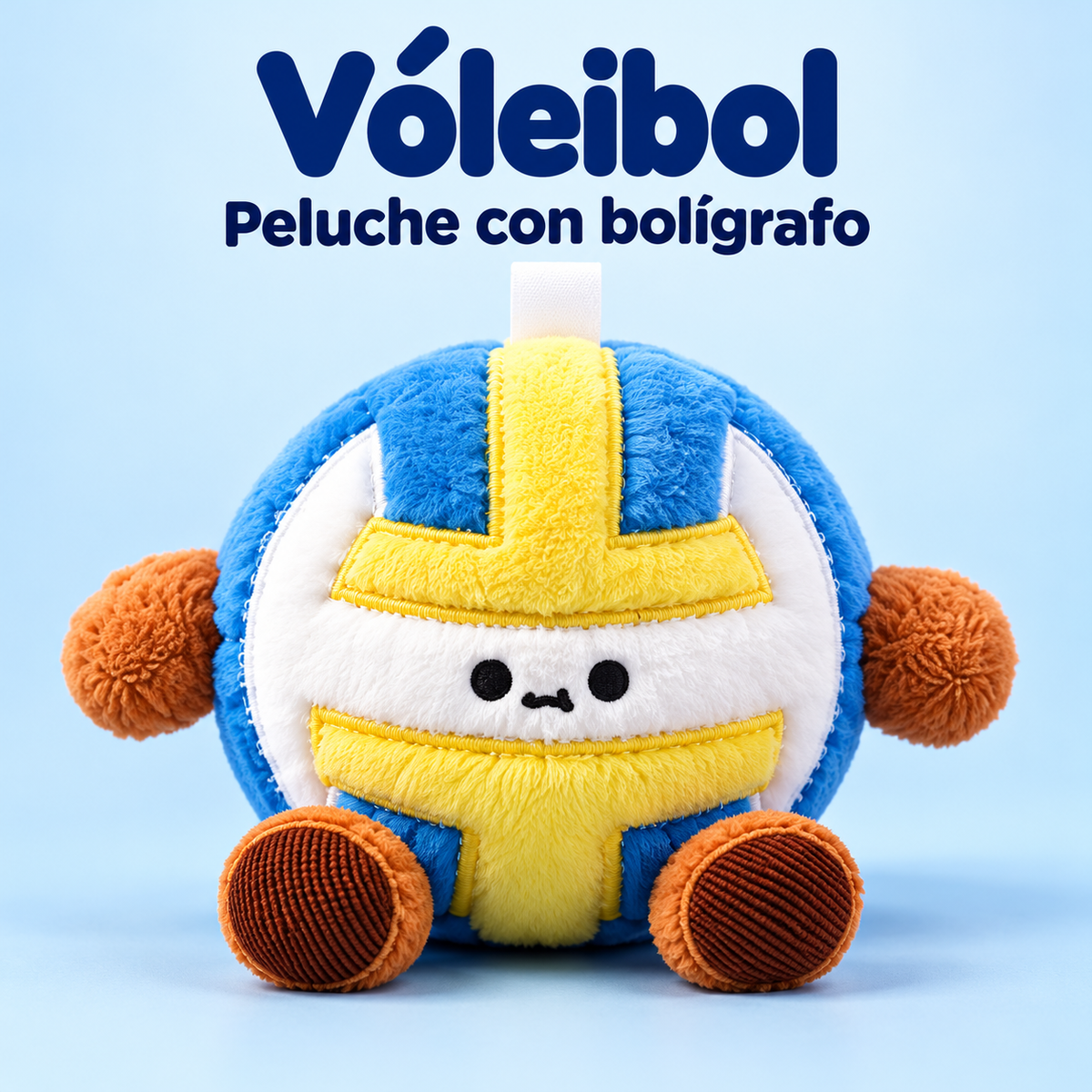 Peluche Deportivo con LÁPIZ y Aro para Colgar