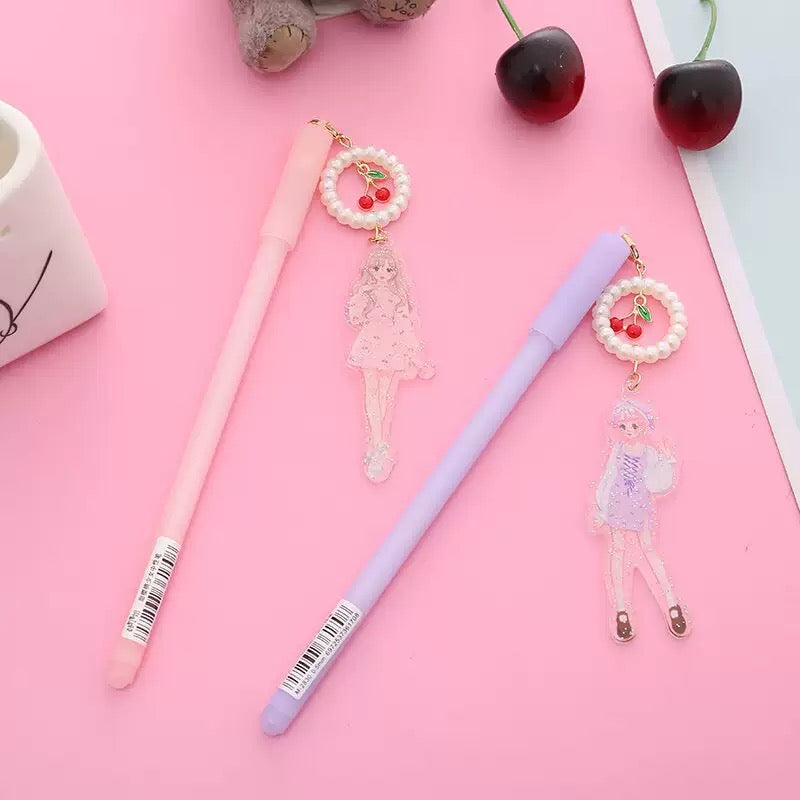 Lapiz tinta negra+llavero O-10