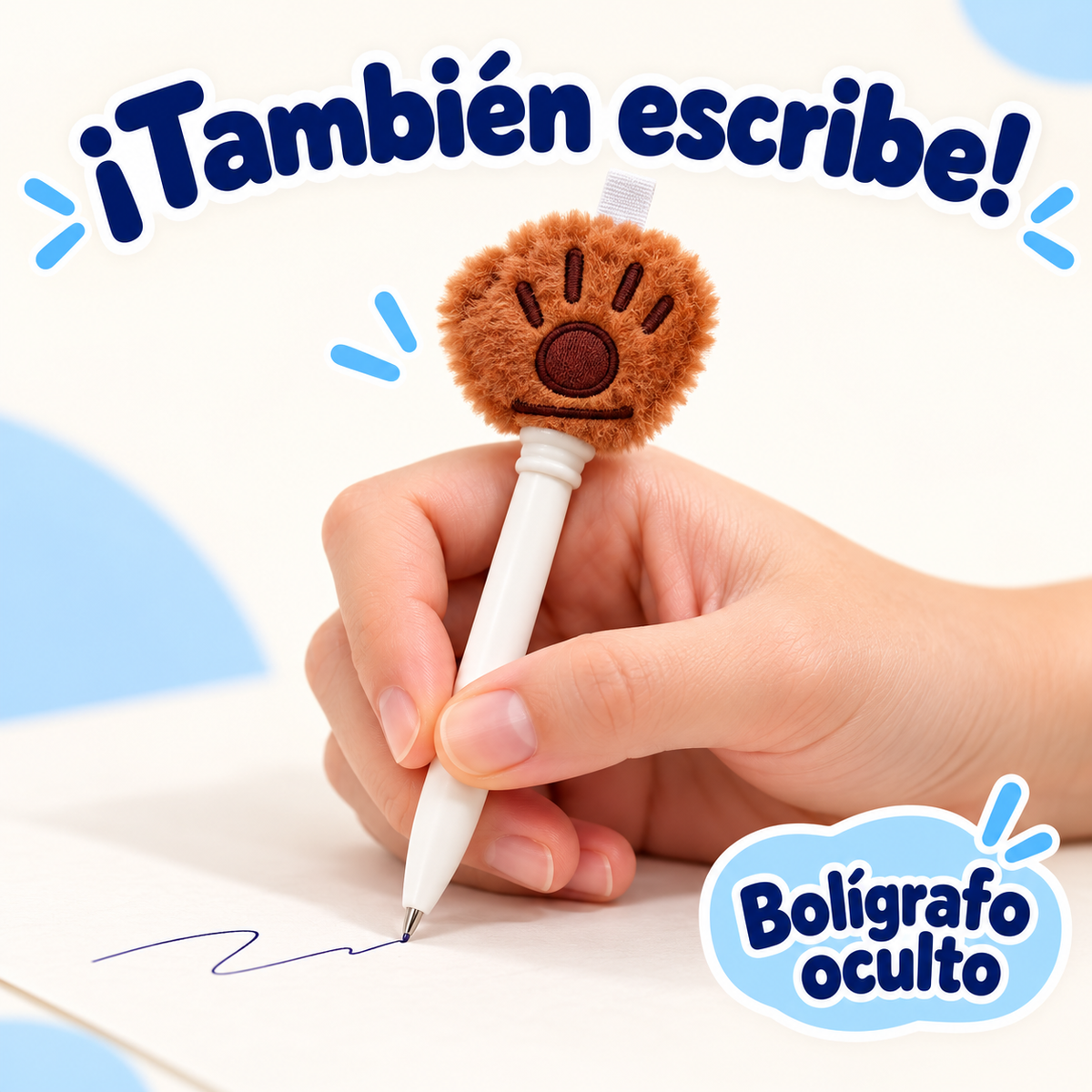 Peluche Deportivo con LÁPIZ y Aro para Colgar