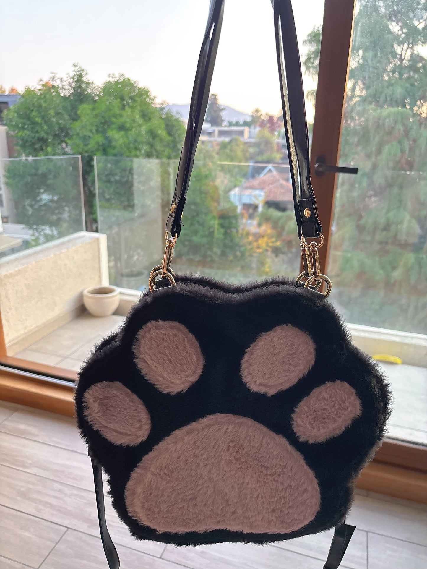 cartera pata de gato