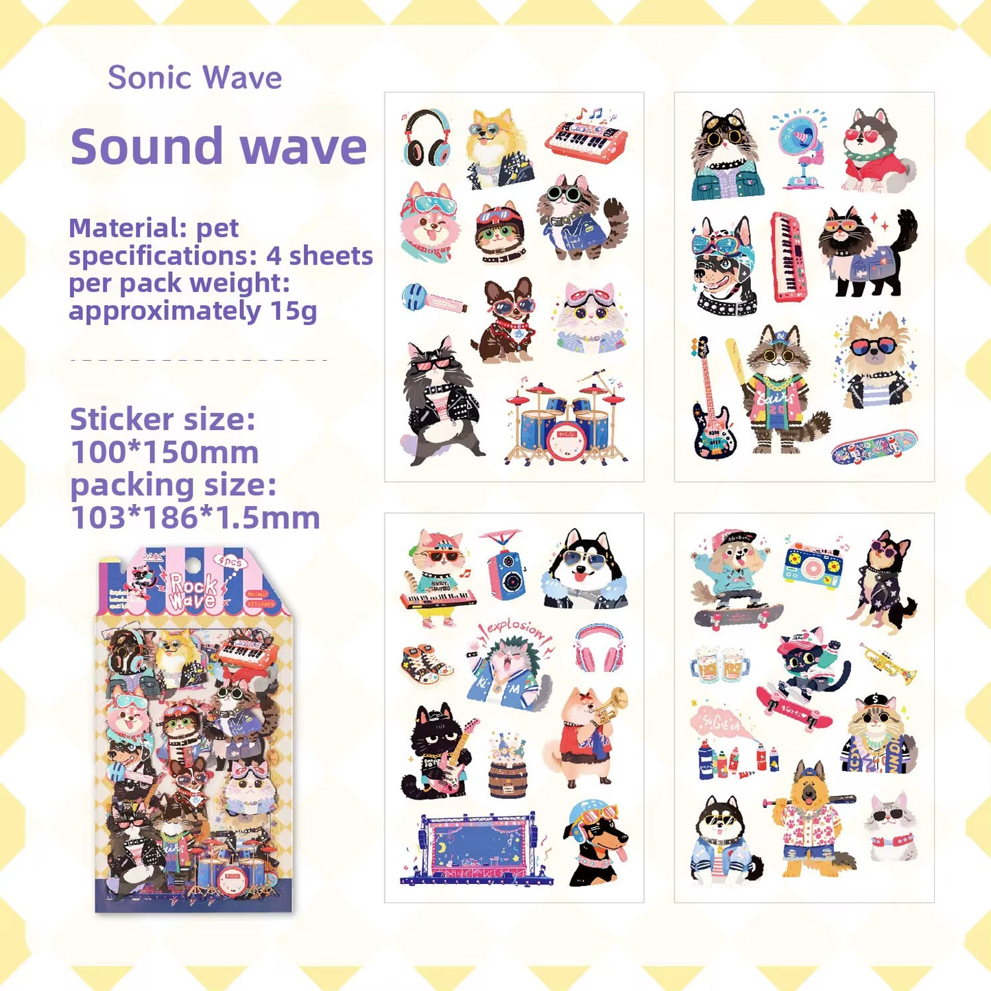 Sticker J-16. ( solo por mayor )