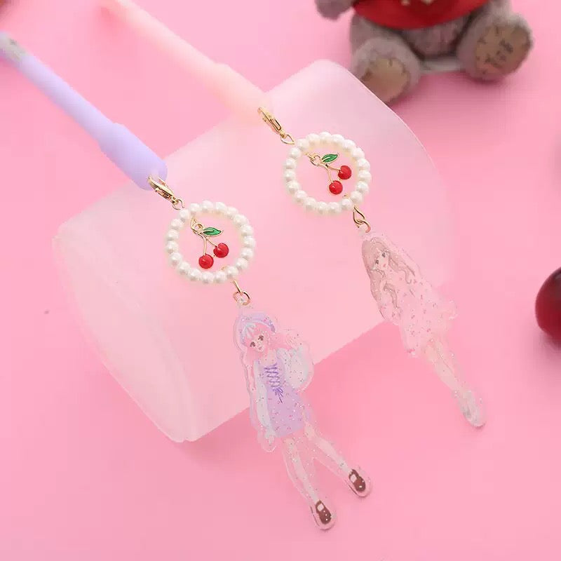 Lapiz tinta negra+llavero O-10