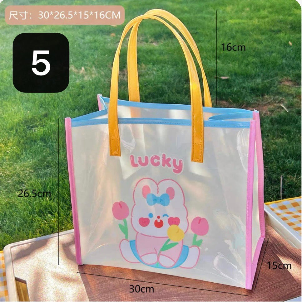 Bolsas de playa plástico transparente de PVC (ty-29-34)