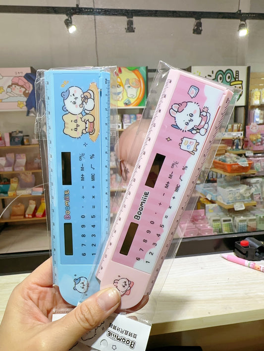 Regla con calculadora 30cm
