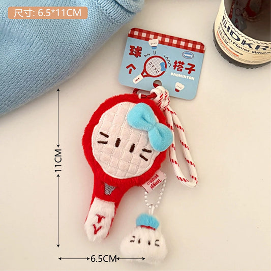 LLavero de raqueta de tenis y bádminton