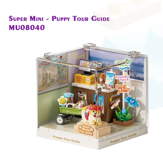 （MU08040）Rompecabezas 3D de Plástico, Casa en Miniatura DIY