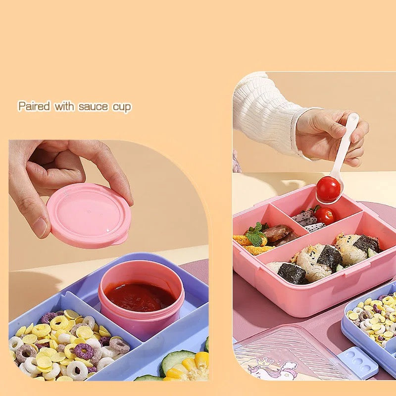 Comida Pp Material Fiambrera Compartimento
Microondas Bento Box con tapas