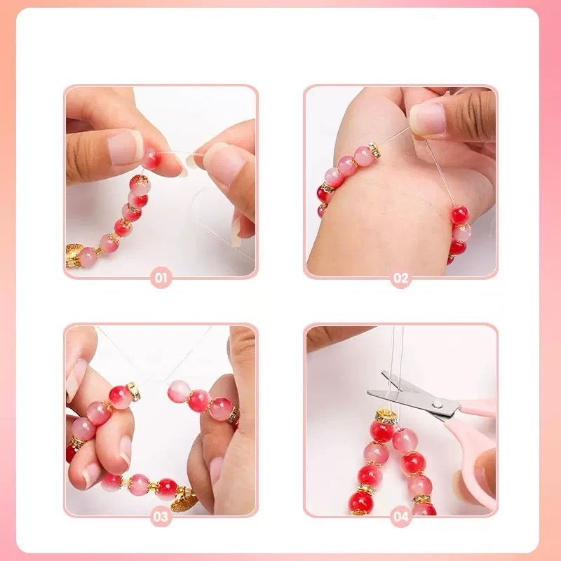 Pulsera para niña fabricación DIY