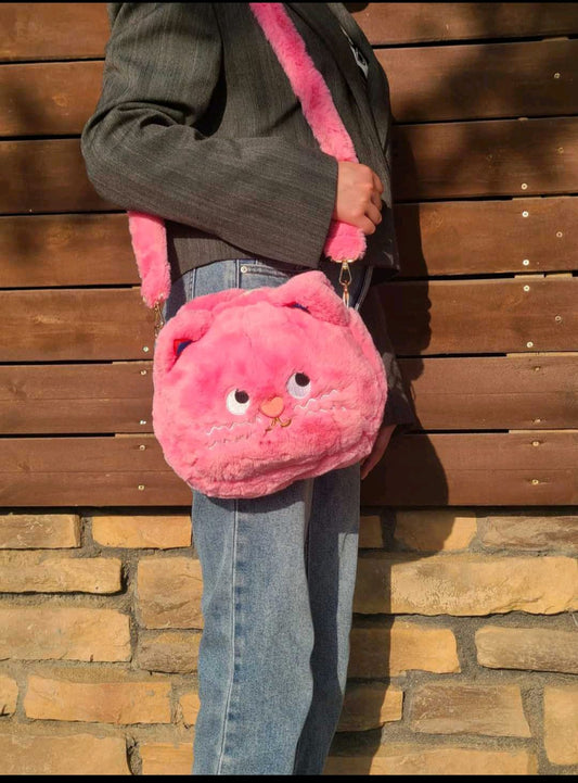 Bolso Cartera peluche