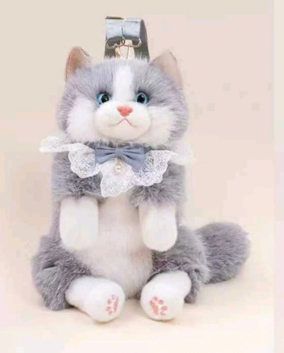Mochila de gato con sonido