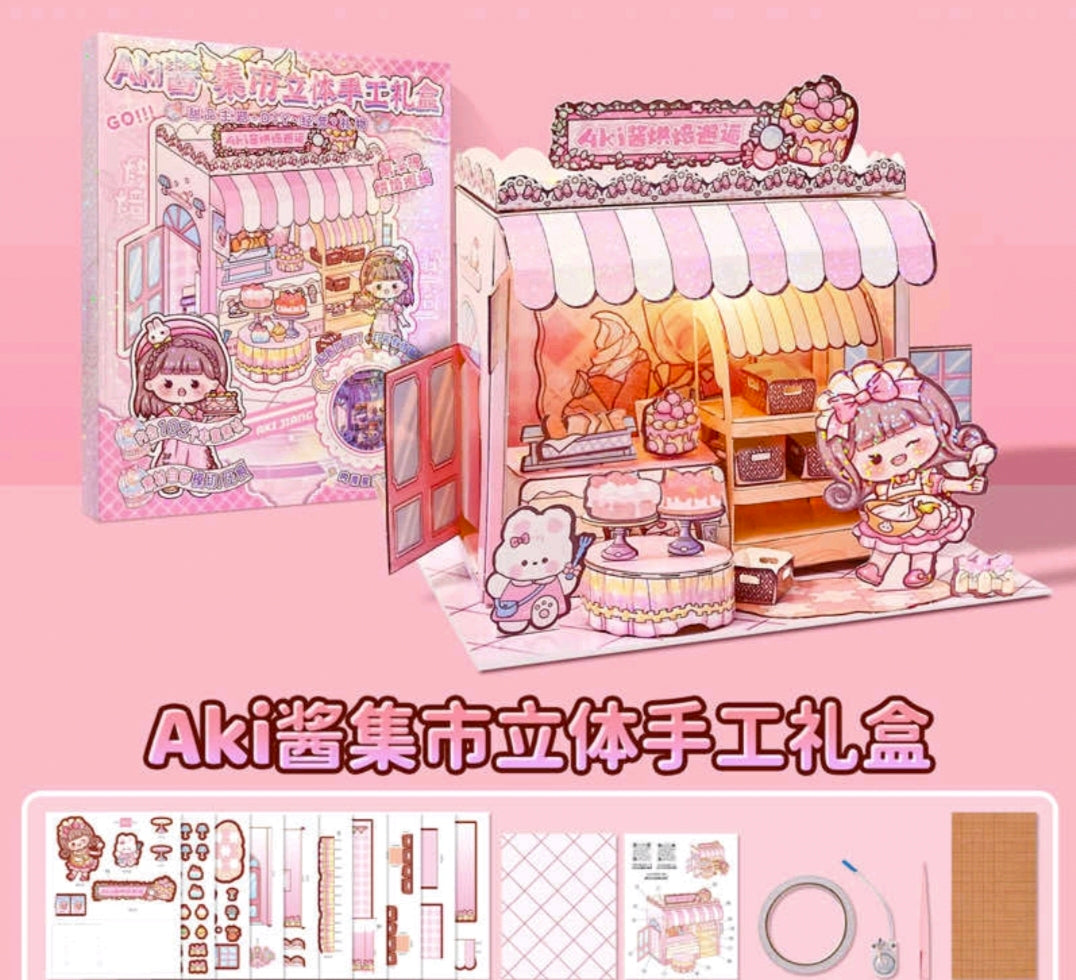 Juego de pegatinas estereoscópicas de cabina 3D