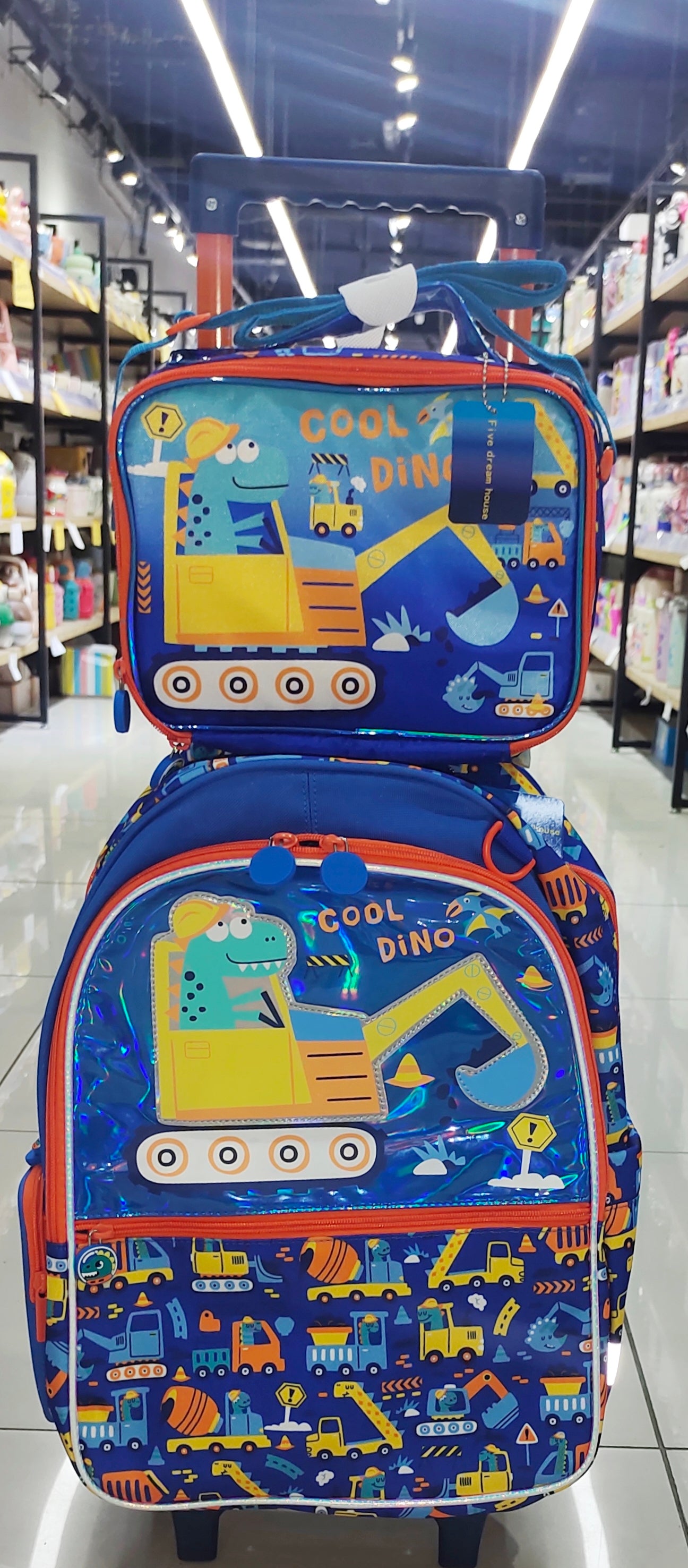 Mochila maleta+ Bolso Lonchera