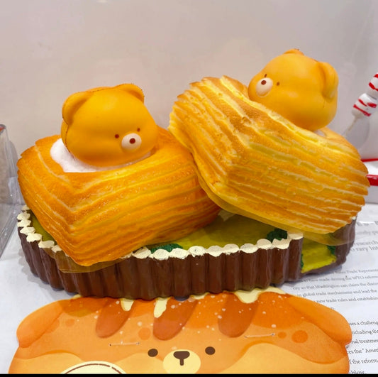 Squishy en forma de pan y olor