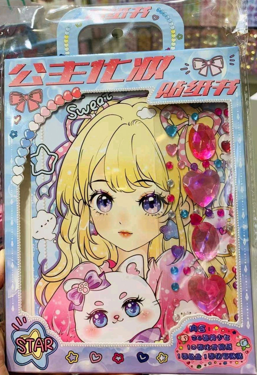 Libro de sticker Diy  Z-12-17