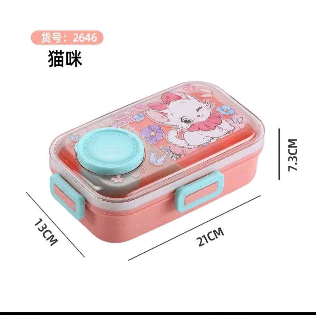 Lonchera  de plástico 580ml I-10