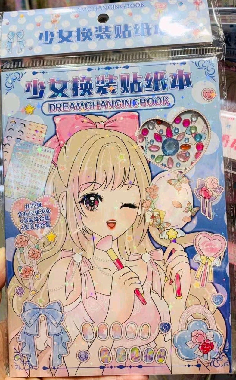 Libro de stickers Diy Z-9-11