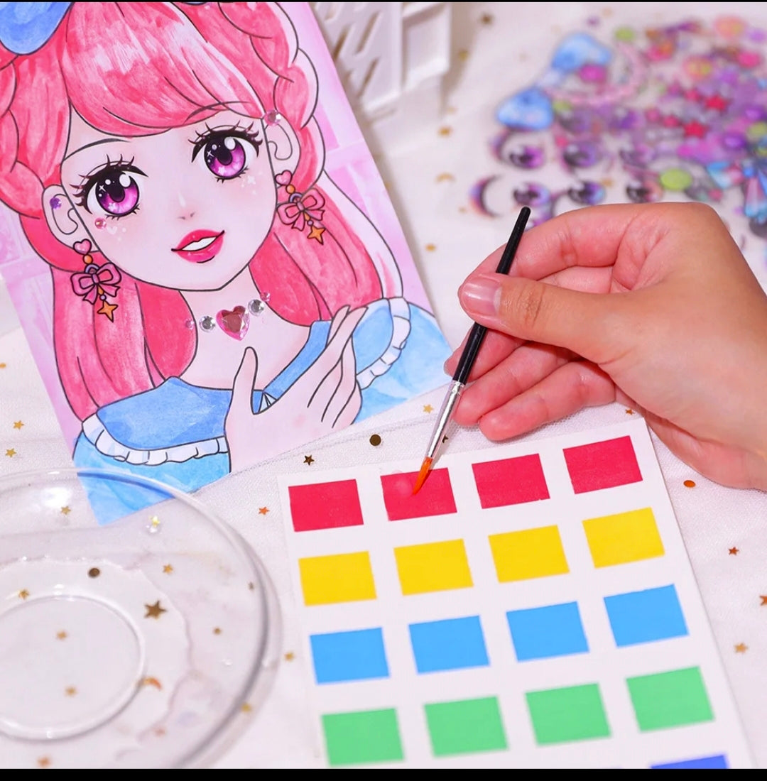 Libro de sticker Diy  Z-12-17