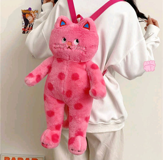 Bolso mochila peluche