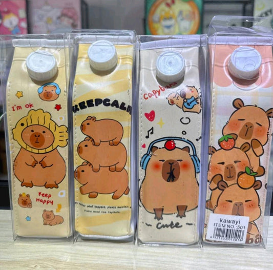 Estuche en forma de cartón de leche