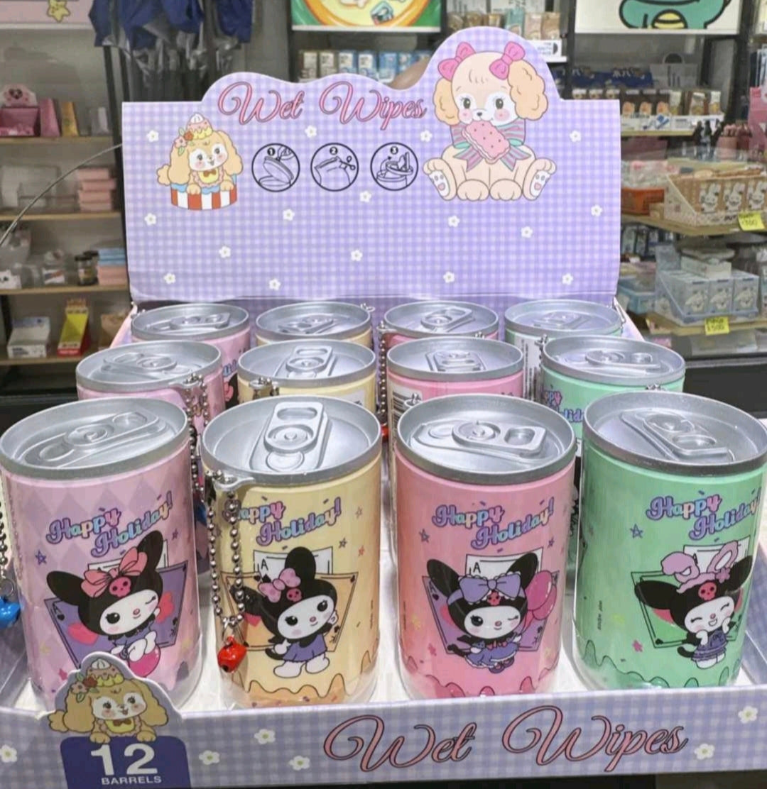 Toallita Húmedas Kuromi y My Melody