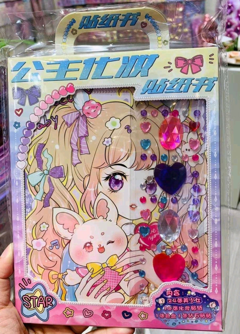 Libro de sticker Diy  Z-12-17
