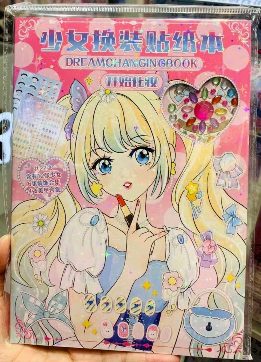 Libro de stickers Diy Z-9-11